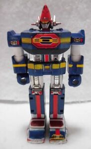 【中古】レトロCHOGOKIN珍品「520円 ポピー 超合金 1983年 科学戦隊 ダイナマン GB-98 約13cm」レトロ ビンテージ 当時物