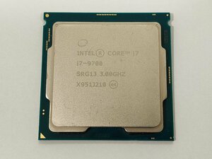 ●●【ジャンク】インテル INTEL CPU / Core i7-9700 3.00GHz 第9世代 / SRG13 / LGA1151 / 動作未確認【 ITS JAPAN 】