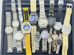 ★時計まとめ SEIKO セイコー ALBA アルバ/CITIZEN シチズン/CASIO カシオ G-SHOCK メンズ レディース ウォッチ 腕時計 現状 山【中古】③