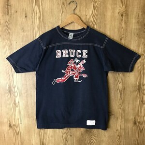 USA製 80s BRUCE インディアン プリント Tシャツ メンズ L 80年代 s24070302