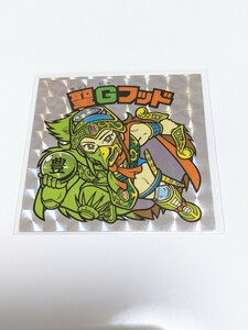 ★ビックリマンシール★　BM　☆聖Gフッド　角プリ　■美品