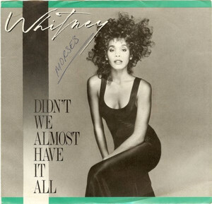 米7 Whitney Houston Didnt We Almost Have It All AS19616 Arista /00080