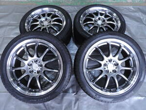 【新品中古セット】 WORK ワーク エモーション 11R 17インチ 7J+47 5H100 ＆ ピレリ オールシーズン 215/45R17 21年 プリウス 86 BRZ