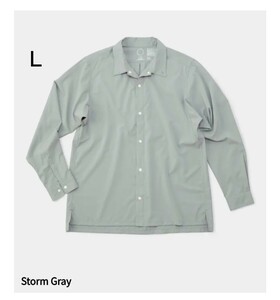 山と道　UL Shirt 　Storm Gray L 新品　 長袖シャツ