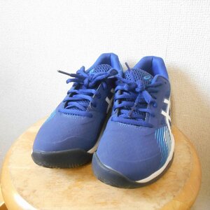 アシックス asics GEL-GAME 8 23,5cm テニス シューズ レディース スニーカー 青