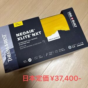 サーマレスト　NEOAIR XLITE NXT. レギュラー　ショート　新品　米国正規品　