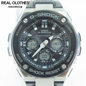 G-SHOCK/Gショック G-STEEL Gスチール 電波ソーラー ウォッチ/腕時計 GST-W300-1AJF /000