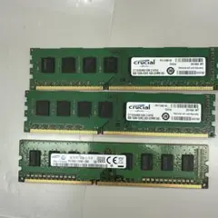 DDR3 デスクトップPC用 メモリ 16GB (8GB×2枚)4G1枚おまけ