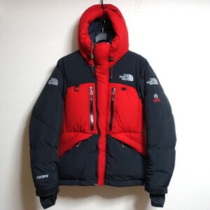 THE NORTH FACE ノースフェイス サミットシリーズ ヒマラヤン パーカ ダウンジャケット メンズ Sサイズ 正規品 ブラック レッド Z3526