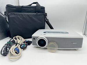 1スタ　パワープロジェクター　　プロジェクター　Canon キャノン　LV-5220 映像機器　電化製品　かばん付き　