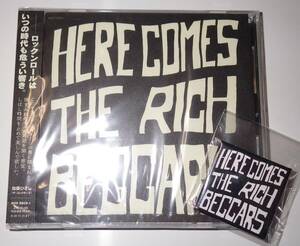 【RICH BEGGARS★HERE COMES THE RICH BEGGARS★未開封★特典バッヂ付】