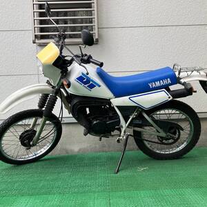 引取限定 YAMAHA ヤマハ DT50 50cc 水冷 2スト リミッターカット済 1980年代 クラッチ マニュアル 6速 説明書 カタログ パンフレット 鍵