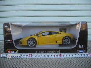 ブラーゴ ランボルギーニ イエロー burago Italian Design Lamborghini Huracian LP 610-4 Yellow