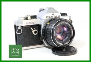 【同梱歓迎】実用■PENTAX MX ボディ+SMC PENTAX-M 50mm F1.4 Kマウント■シャッター全速・露出計完動■15286