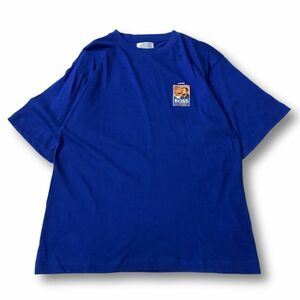 《良品◎》SUNTORY サントリー★BOSS*ボス*ワンポイント*企業*半袖Tシャツ*カットソー*ブルー(MS3130)◆S60