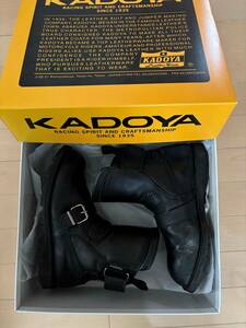 KADOYA　ブラックアンクル　２６ｃｍ　美品
