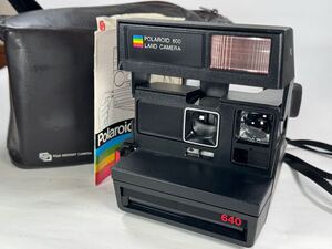 POLAROID 600 LAND CAMERA 640 ポラロイドカメラ【現状品】