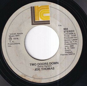 Joe Thomas - Two Doors Down / Here I Come (A) SF-T169