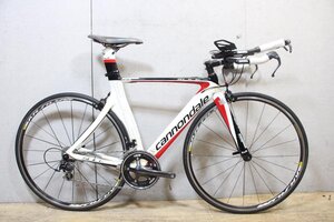 TTバイク!!■cannonale キャノンデール SLICE Hi-MODフルカーボン SHIMANO 105 5700 MIX 2X10S サイズ51 2013年モデル