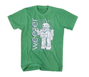 ★ウィーザー Tシャツ WEEZER ROBOT - M 正規品 us power pop indie