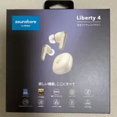 Soundcore by Anker Liberty 4 ゴールド イヤフォン