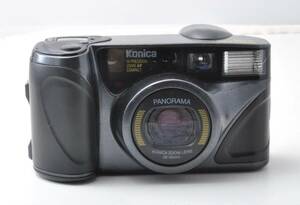 Konica　PANORAMA　ZOOM　コンパクトフィルムカメラ　動作未確認　ジャンク扱い　#0001　＃B061