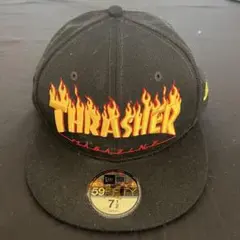 THRASHER スラッシャー　NEW ERAニューエラコラボキャップ　59.6