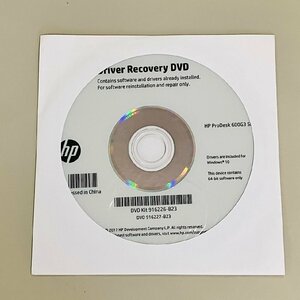 2YXS554★現状・未使用品★ HPドライバーリカバリーDVD Windows 10 64Bit for HP ProDesk 600G3 SFF