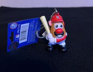 Mr Potato Head - Sports Spuds - St. Louis Cardinals Key Ring - New 海外 即決