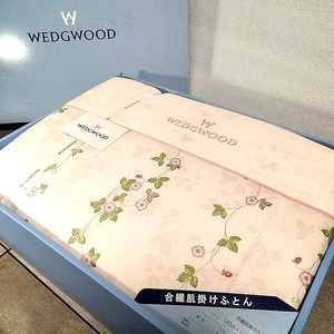 WEDGWOOD　ワイルドストロベリー 　肌掛け　ウェッジウッド　WILD STRAWBERRY　肌掛け　ふとん　布団　G241004-2