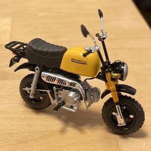 1/24スケール位？ ゴリラ 黄色 HONDA ホンダ GORILLA ミニカー オートバイ 原付き スクーター 原チャリ MONKEY モンキー