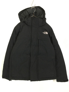 古着 TNF The North Face 「HyVent」 2way 防寒 ダウン ジャケット オールブラック M 古着