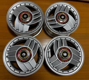 Hiro V1-R 14x6JJ/PCD100/4H/ET+40/4本セット　スピードスター　 当時物 旧車　