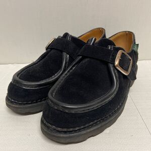 【Paraboot パラブーツ】シューズ 40.5 ブラック スウェード BEAMS別注 ミカエル ブランス製 2405oki h