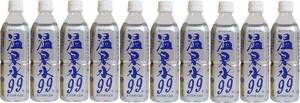 33本セット 温泉水99 ミネラルウオーターアルカリイオン水 ペットボトル(鹿児島県)500ml×33本