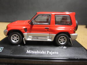 ☆三菱・パジェロエボリューション：ダイキャストミニカー☆1/72☆ホンウェル☆美品☆