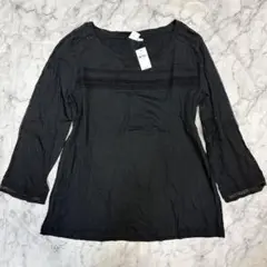 新品 GAP レディース カットソー ブラック XS