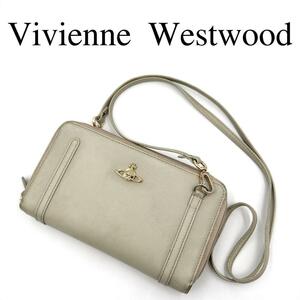 Vivienne Westwood ショルダーウォレット オーブ レザー