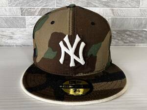 ⑯ 希少青タグ★USA製★NEW ERA★ニューエラ★59FIFTY★ニューヨーク ヤンキース★7 1/2★59.6cm★MLB