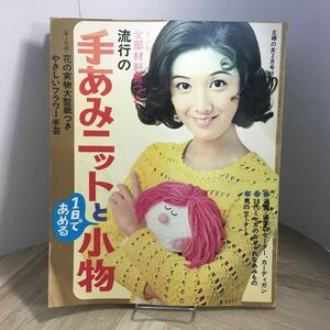 206i●流行の手あみニットと1日であめる小物 主婦の友 1970年2月号付録　昭和レトロ 編み物 編物 あみもの あみぐるみ 