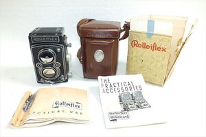 ◇ ROLLEIFLEX 2.8C TYPE1 二眼レフカメラ 中古 現状品 241008E5200