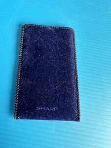 SHARP/シャープ　 極薄ソーラー電卓　EL-835　ケース付き　中古品　