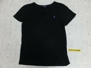 着回し◎RALPH LAUREN SPORT ポニー刺繍 Vネック Tシャツ