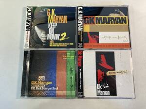 W8408 G.K.MARYAN CD 4枚セット｜KEEP ON MOVIN