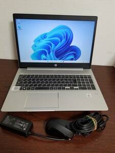 817 動作品 HP ProBook 450 G7 Core i5 第10世代 (10210U)◆8GB◆M.2 SSD256GB◆15.6インチ HD Win11 laptop Office 2021 ノートパソコン 