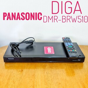 Panasonic　パナソニック　DIGA ブルーレイレコーダー HDD 500GB 2チューナー 2番組同時録画 BD recorder