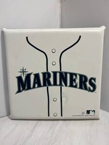 2007年製アメリカ製 シアトルマリナーズ　簡易クッション　SEATLE MARINERS メジャーリーグ物　USA買い付け品 ビンテージ雑貨インテリア