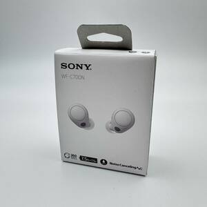 【未使用品】 SONY ソニー WF-C700N ワイヤレスノイズキャンセリングステレオヘッドセット ホワイト Bluetooth完全ワイヤレスイヤホン