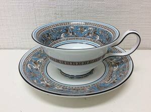 ■5793　WEDGWOOD ウェッジウッド フロレンティーン FLORENTINE 食器 洋食器 カップ ソーサー 長期保管品