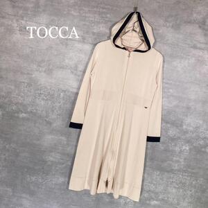 『TOCCA』トッカ (XS) フーディー ジップワンピース カーディガン